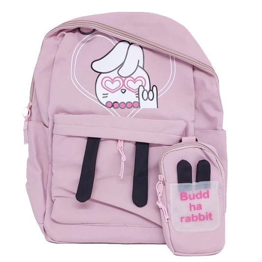 Mochila Escolar Kawaii Oreja🐰